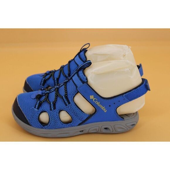 BOYS COLUMBIA TECHSUN WAVE SANDALS SIZE 2 Youth Closed Toe Water Shoes Blue - Picture 8 of 10